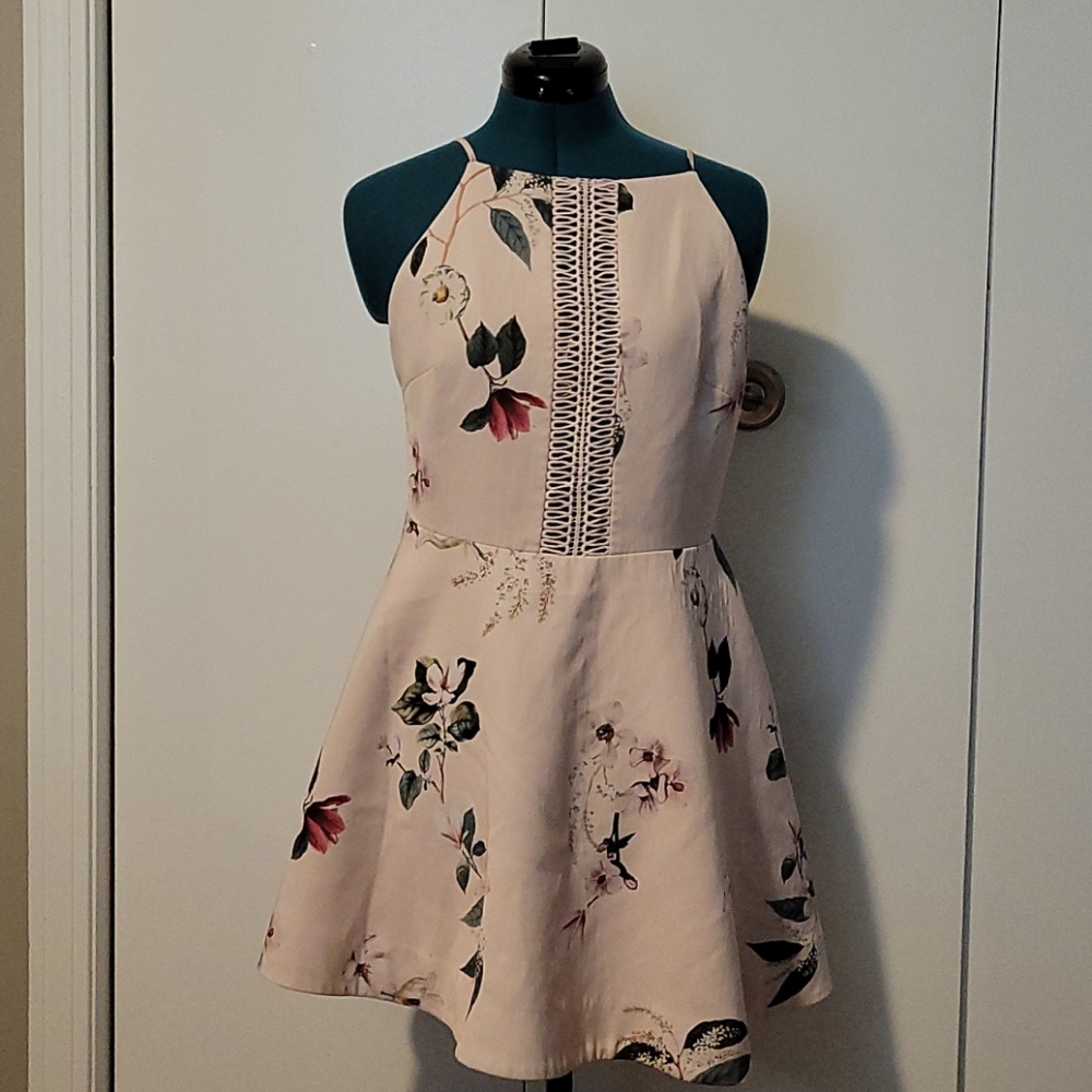 Pink Floral dress